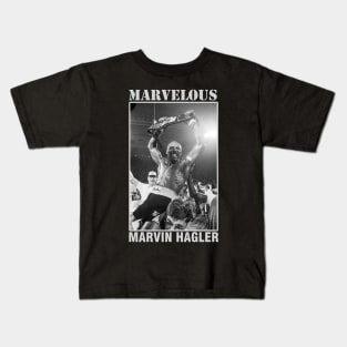 marvin hagler - marvelous Kids T-Shirt